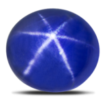 Showing a star sapphire in the context of star sapphire gemstone meaning