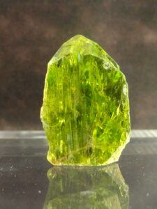 The crystal structure is important when studying peridot gemstone facts