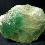 showing a prasiolite crystal in the context of prasiolite gemstone meaning