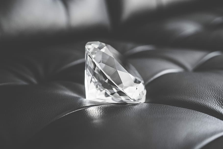 A diamond in the context of The 4 C’s for a Diamond